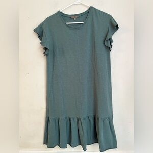 Lilla P Forest Green Knit Top size S